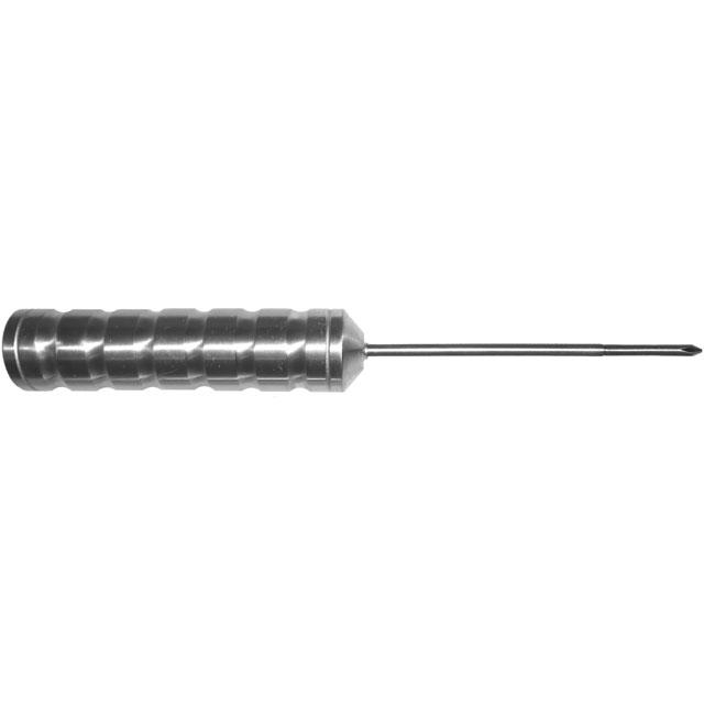 Phillips screwdriver with a stainless steel handle