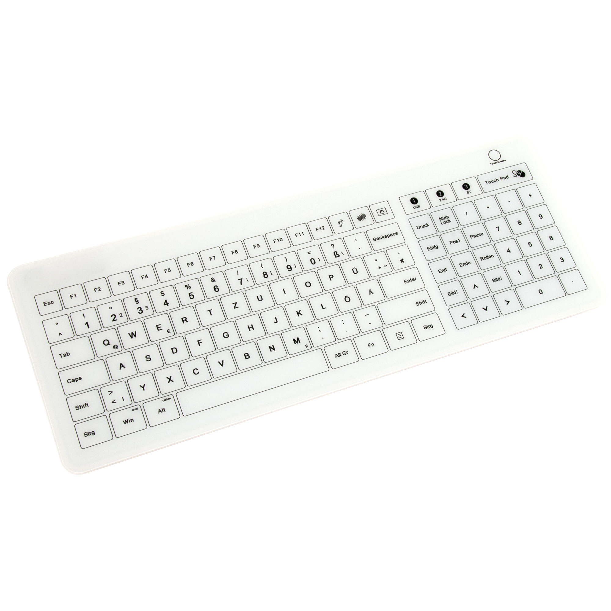 G1/G1W Cleanroom Glass Keyboard