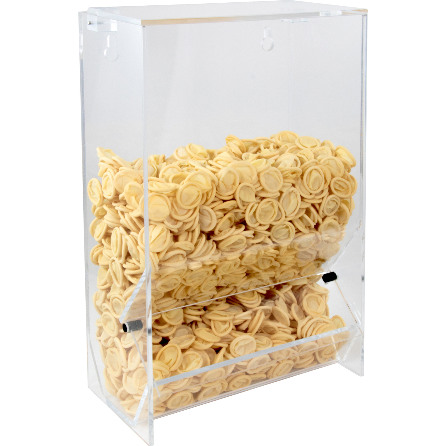 Acrylic dispenser box for finger cots