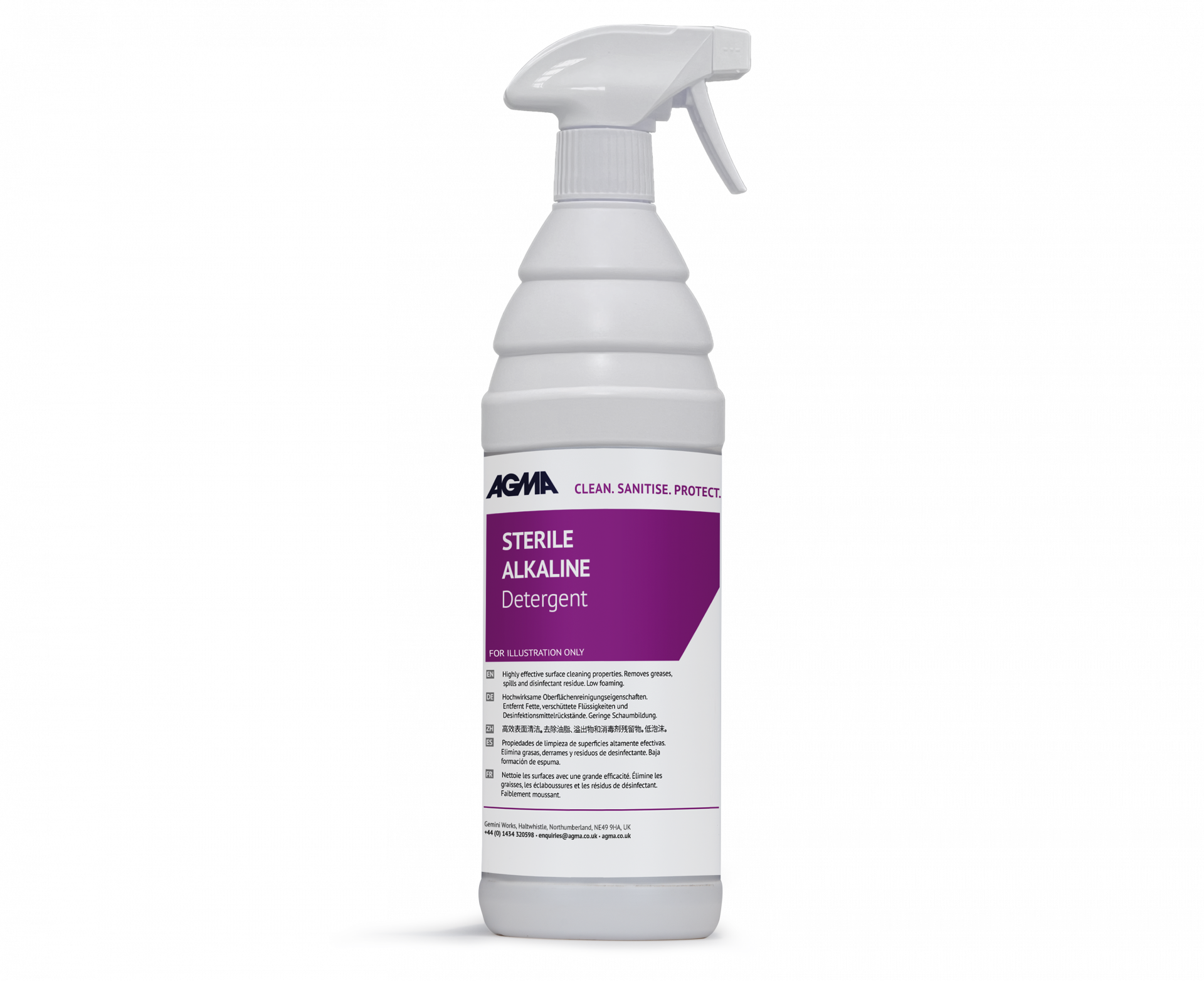 Immagine di copertina | 11006780 | AGMA - Detergente alcalino sterile - 1 L