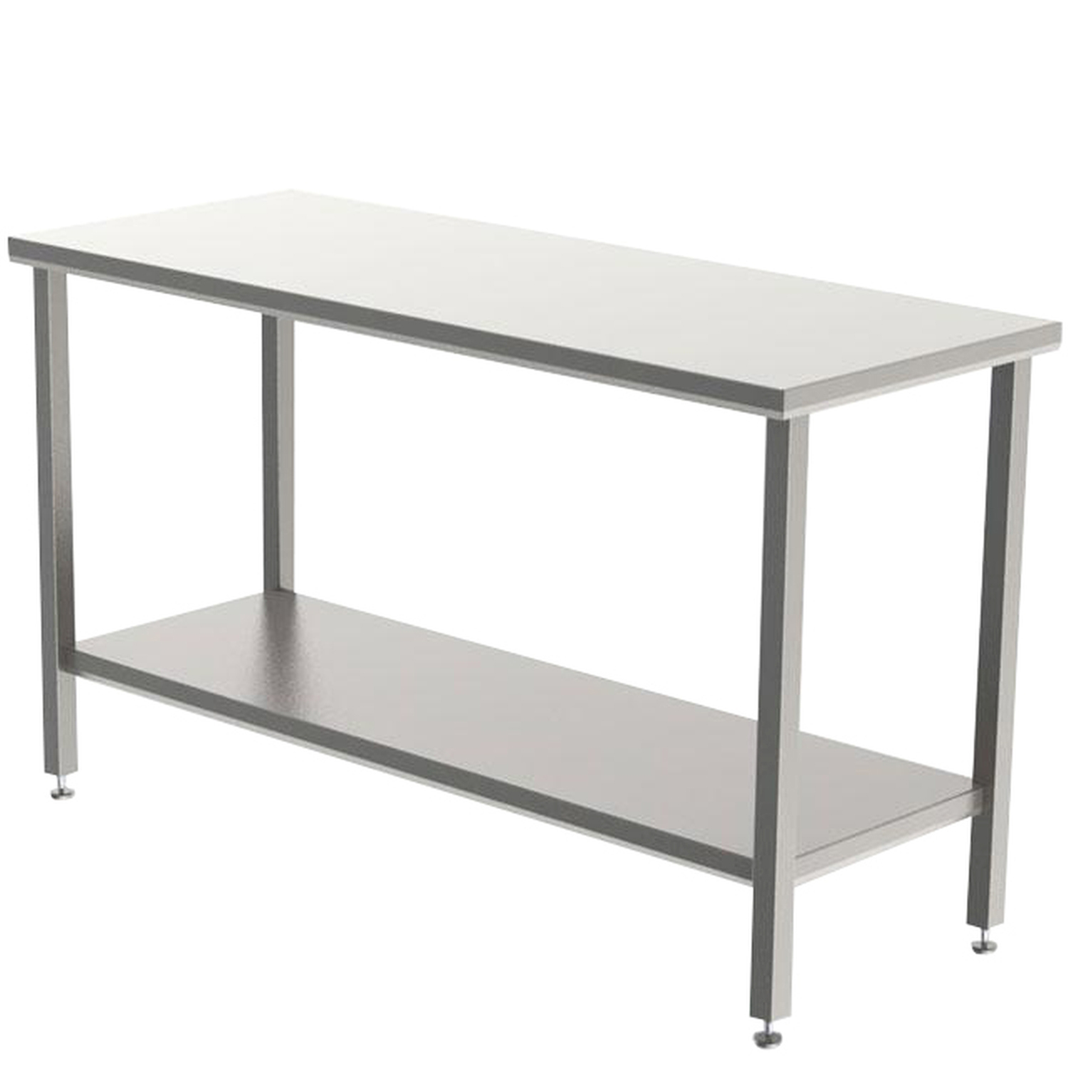 RT2GL Stainless Steel Cleanroom Table