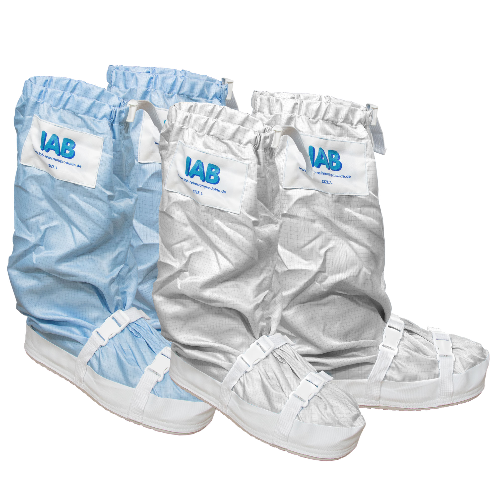 Reusable high-top shoe covers