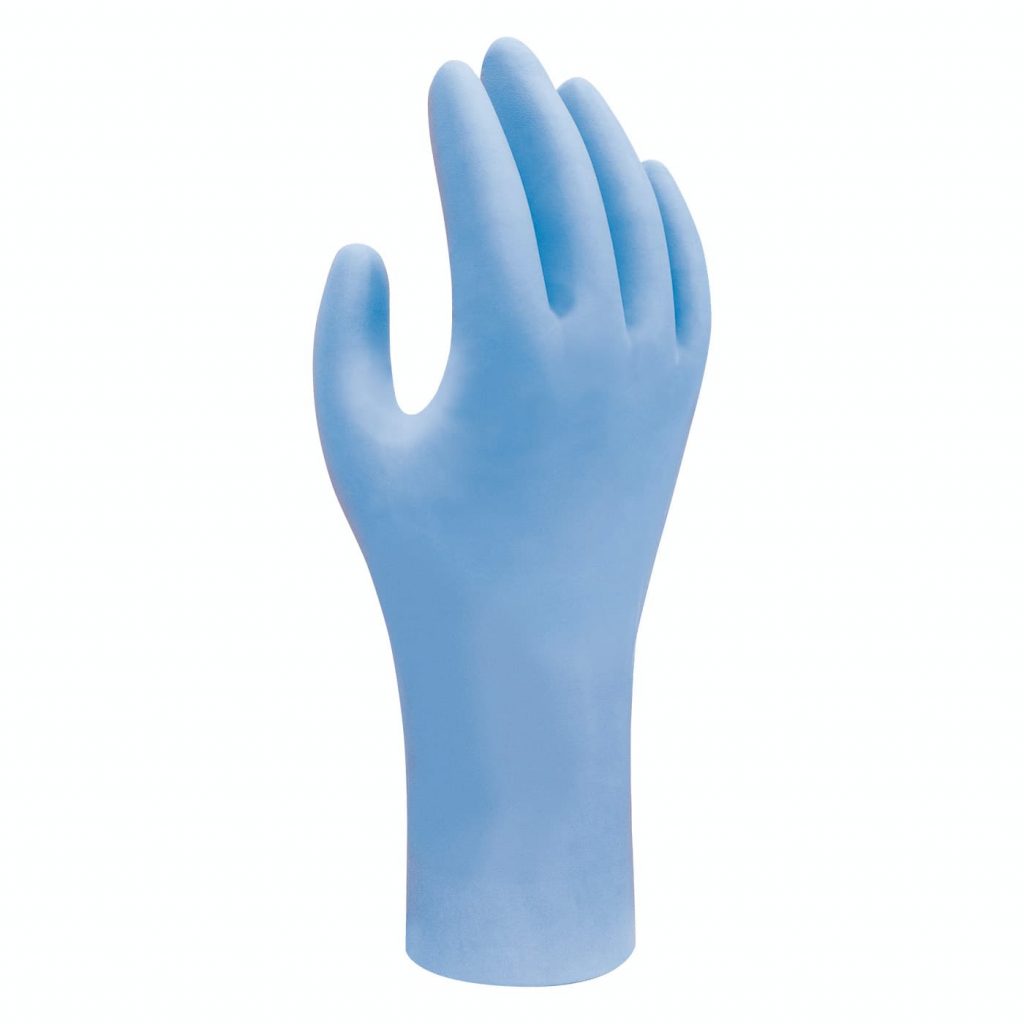 SHOWA 7502PF EBT nitrile gloves