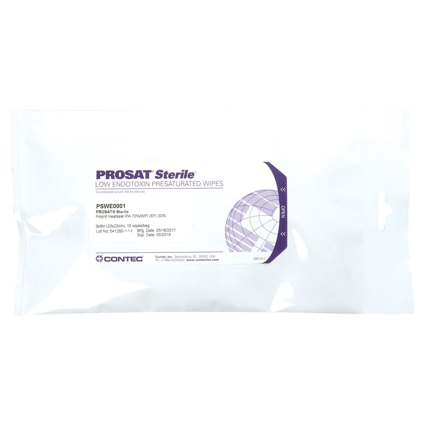 Panno per camere bianche PROSAT PSWE0001 Polynit Heatseal LE