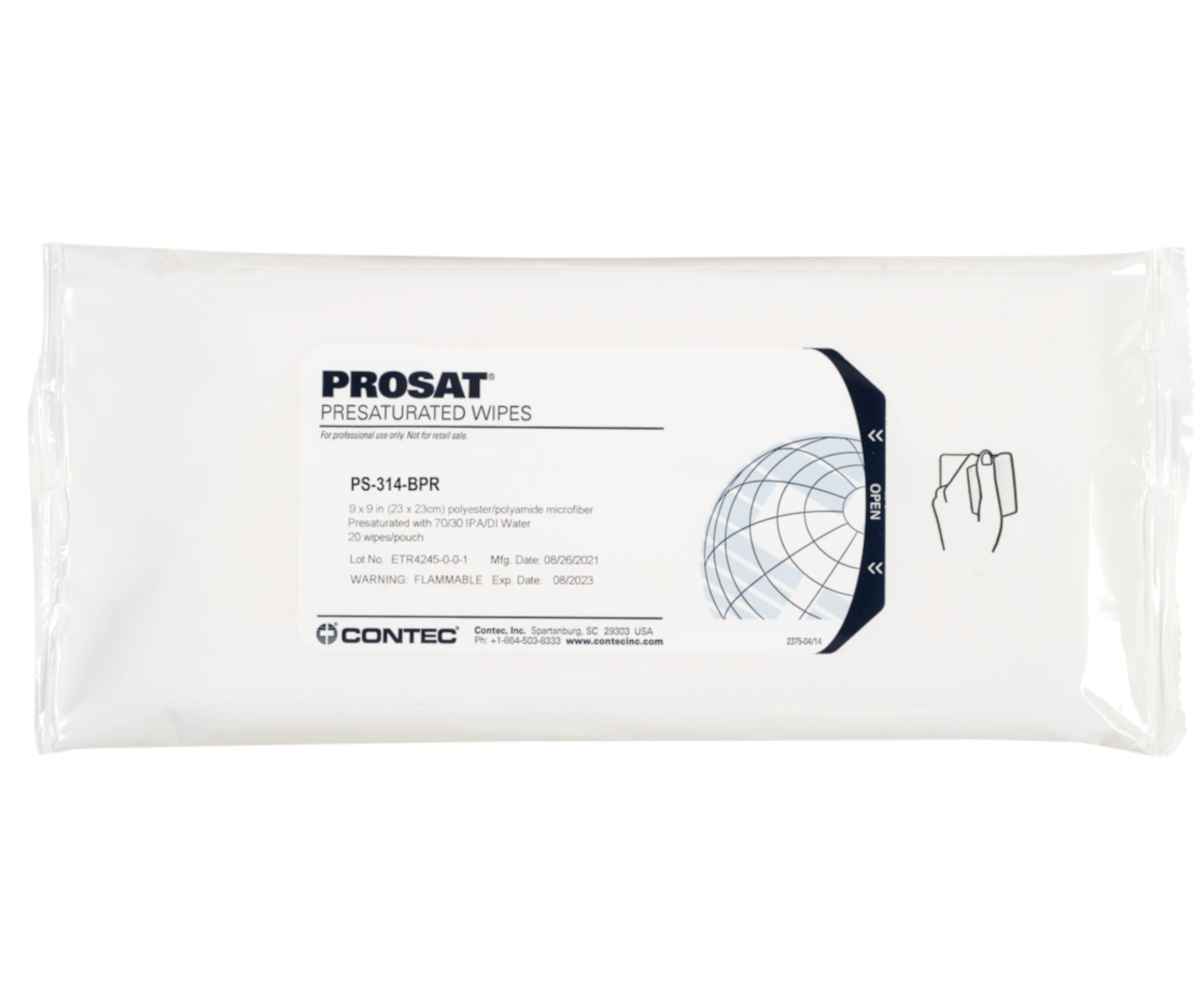 PROSAT Pi Wipe PS-314-BPR