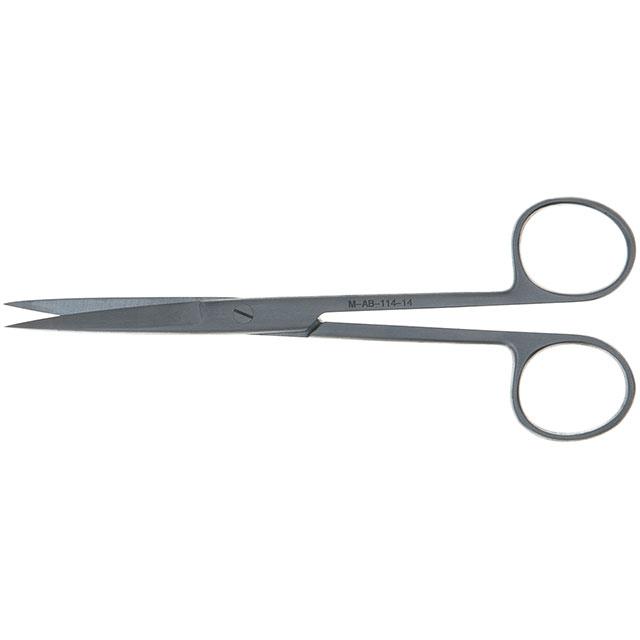 Cleanroom scissors, pointed