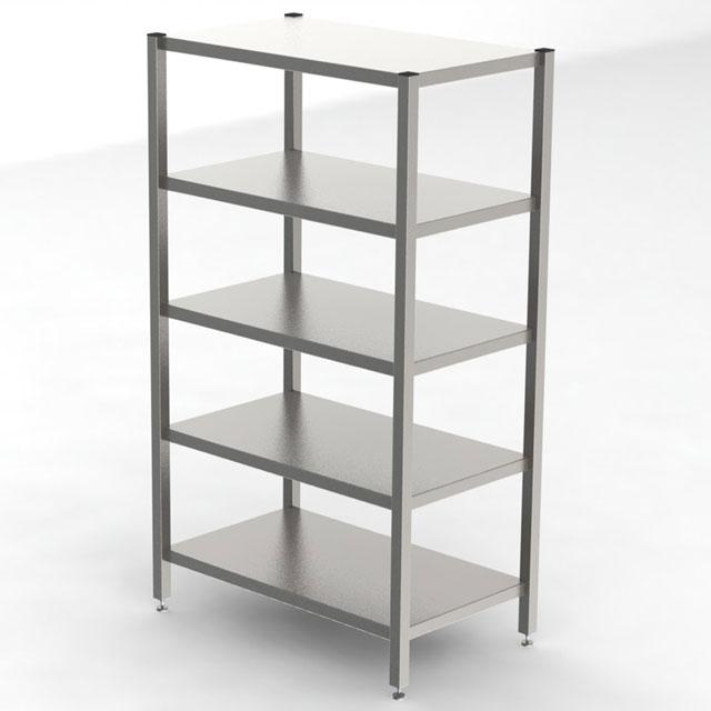 RR5GL Stainless Steel Cleanroom Shelving Unit