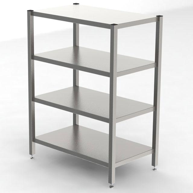 RR4GL Stainless Steel Cleanroom Shelving Unit