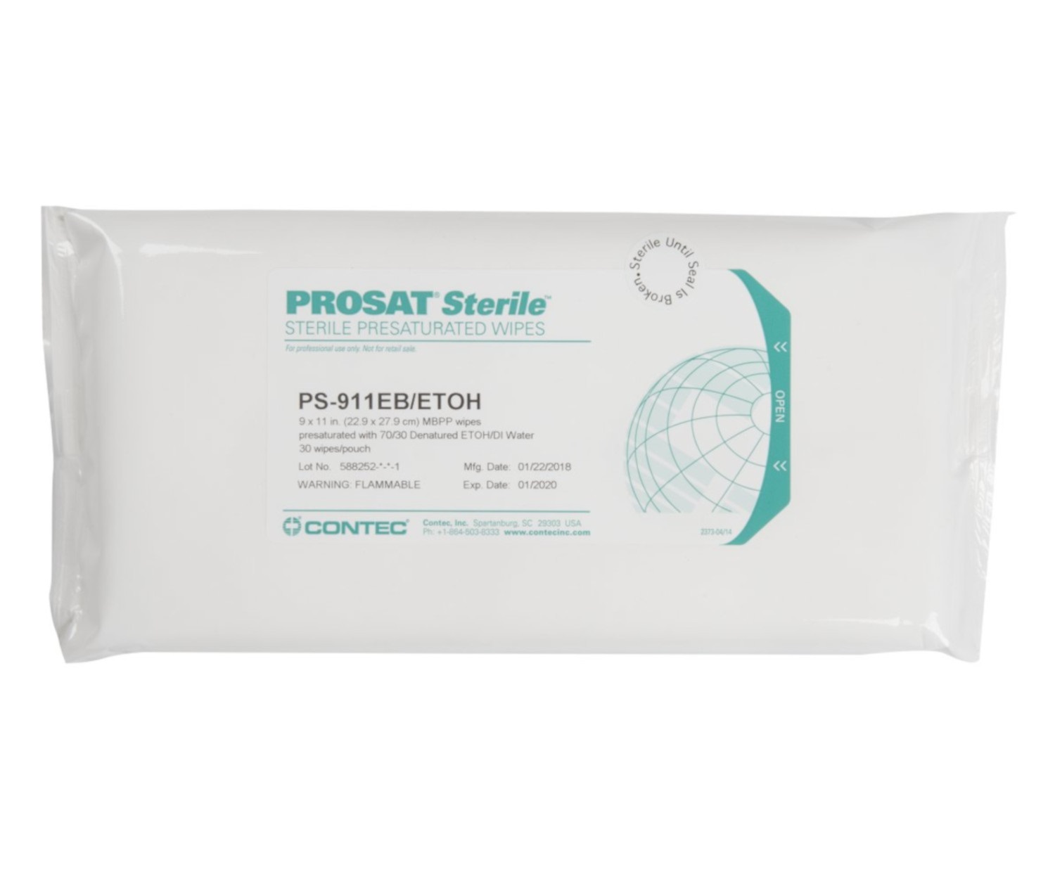 370040 | PROSAT | PS-911 EBETOH ArtB | Cleanroom wipe