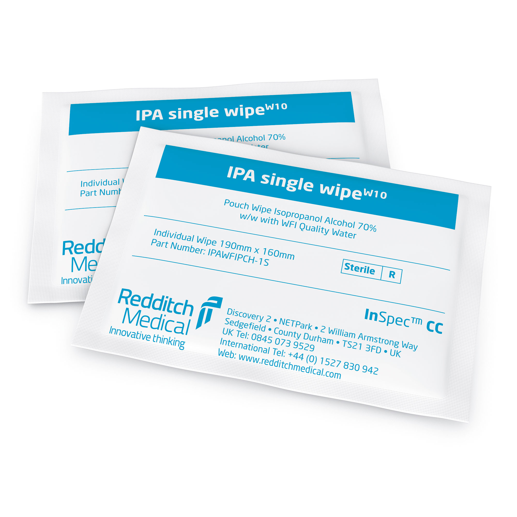 InSpec IPA Cleanroom Wipe Sachet